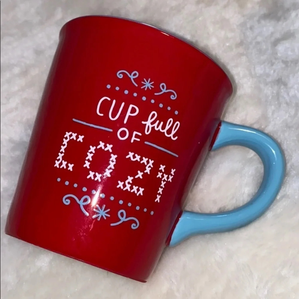 Hallmark  red holiday collectible winter Mug